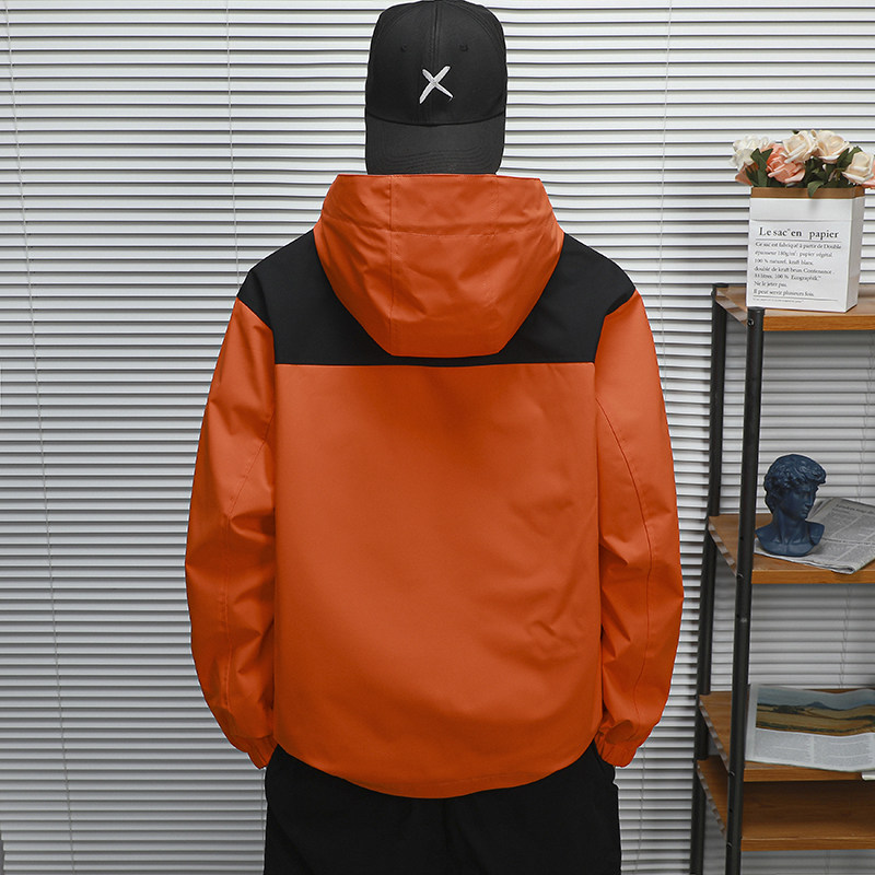冲锋衣男士春秋户外运动登山服女防风防水夹克外套男JK325-P85,男装夹克,星座四季星座1412