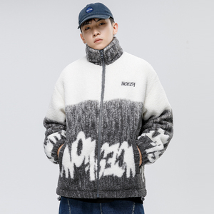 2022秋冬款羽绒服百搭羽绒服男潮流立领潮牌羊羔毛外套Y2217图片