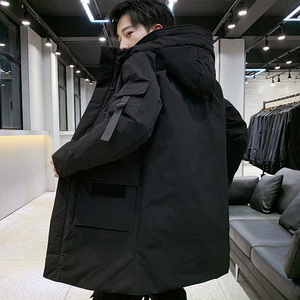 2022冬装男士品质羽绒服白鸭绒羽绒服学生外套连帽Y1809图片