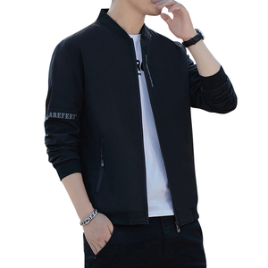 M-4XL 2022春秋男士休闲夹克青年百搭薄款外套男1412-14210图片