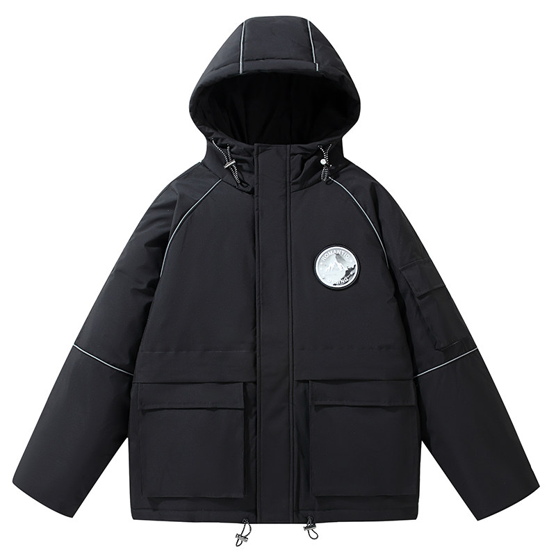 90绒2022冬装加厚休闲连帽外穿宽松保暖羽绒服外套Y208,男装羽绒服,星座四季星座1412