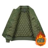 秋冬工装夹克上衣男士加绒加厚飞行员棒球服外套JK370薄P95厚P105，男装夹克，星座四季星座1412