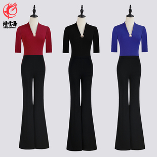 烟云舞高端优雅礼仪形体舞蹈训练模特走秀仪态导师高胯深V形体服