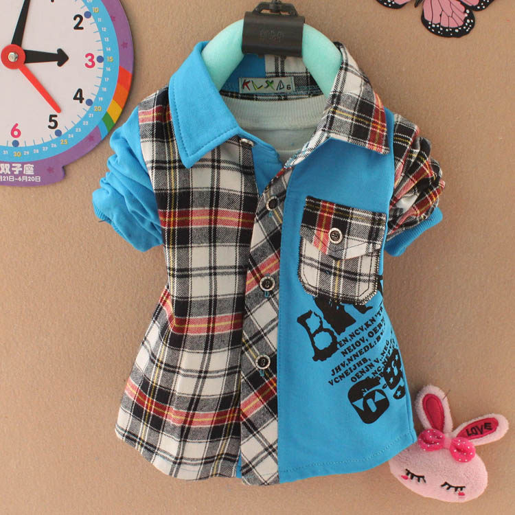 Chemise garcon à manche longue - Ref 2075993 Image 4