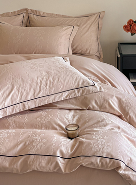 2026新款浮雕提花色织全棉四件套