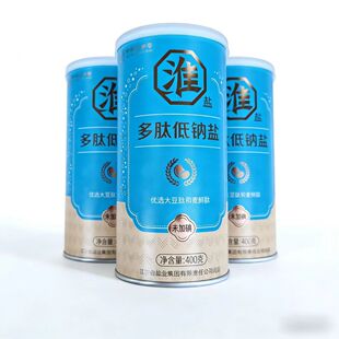 新品淮盐未加碘多肽低钠盐无碘精制食盐健康减钠不减咸植物肽提鲜
