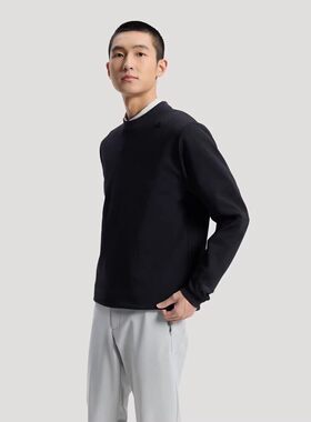 阿迪达斯男武宗系列透湿保暖运动休闲卫衣套头衫KG0802 KG0803