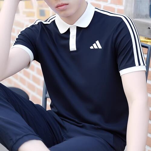 阿迪达斯男女装POLO衫26春季新款网球针织运动T恤KA5899  KD7597