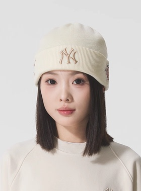 MLB男女同款毛线帽保暖针织帽3ABNV0556 3ABNL0556 3ABNV065