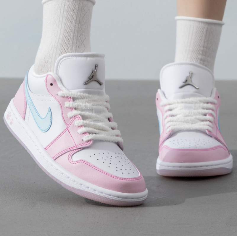 Nike/耐克女鞋运动鞋Air Jordan 1休闲篮球鞋低帮板鞋HM3706-14