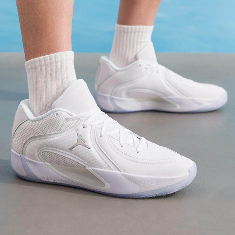 Nike/耐克Jordan Tatum4 PF男子塔图姆防滑缓震篮球鞋HQ4613-102图片