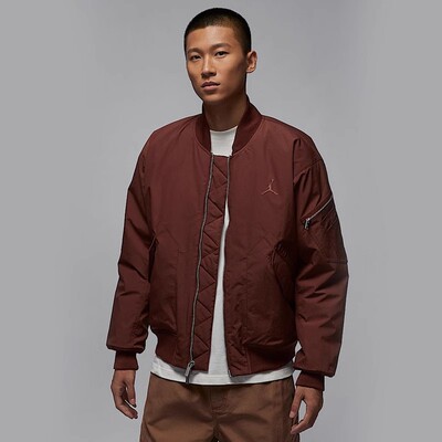 NIKE/耐克男子飞行员夹克外套棉服保暖梭织宽松棒球服HF9326-231