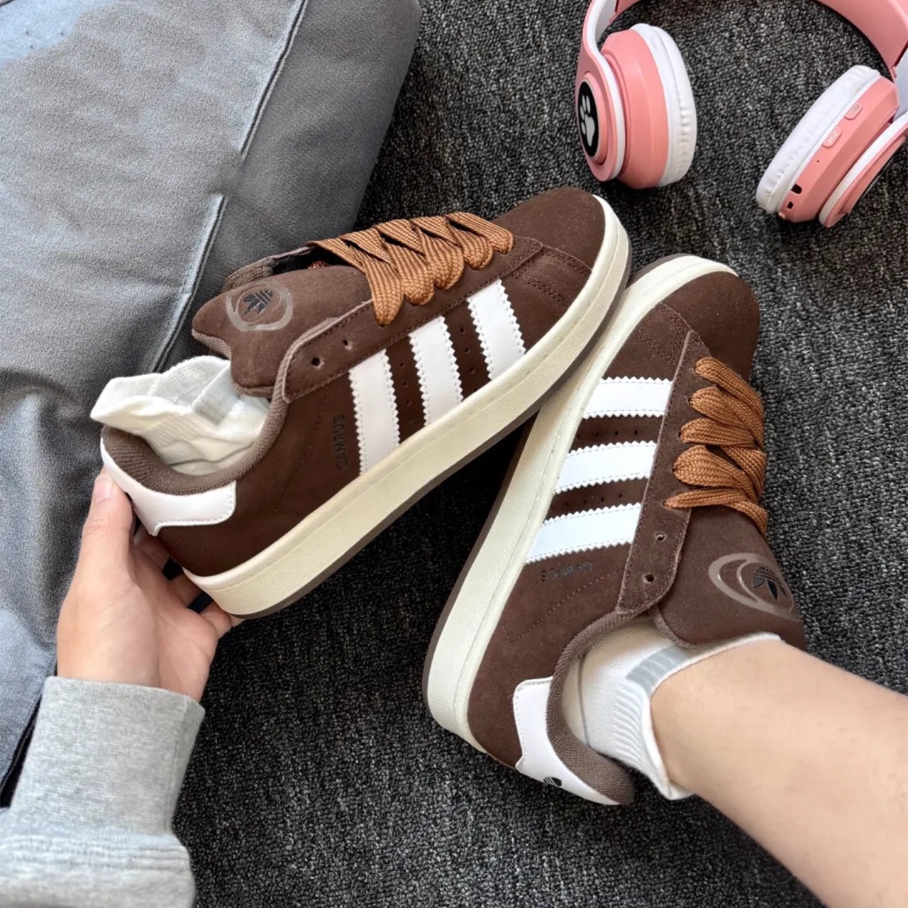 阿迪达斯Campus 00s 男女面包鞋潮流复古休闲板鞋GY6433 JQ5804