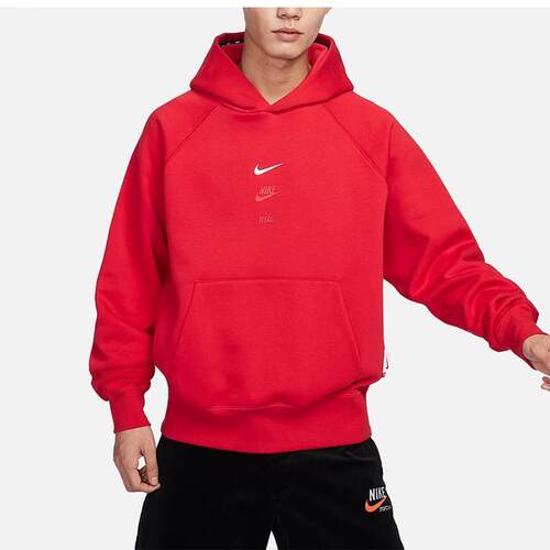Nike耐克运动卫衣男女龙年新款CNY加绒连帽套头衫FZ6373-657-133