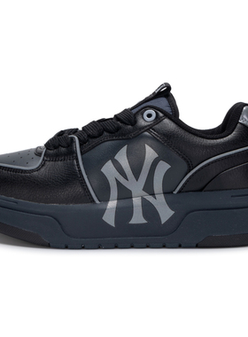 MLB/男女情侣复古NY学长鞋运动休闲厚底低帮板鞋3ASXCLB3N-50BKL