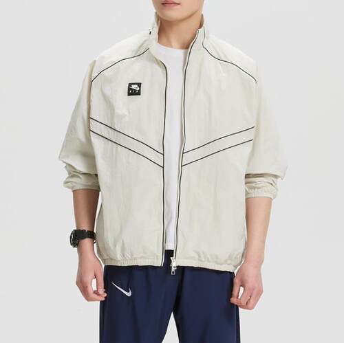 NIKE/耐克外套男2026春夏季新款透气立领休闲梭织夹克IF1289-072