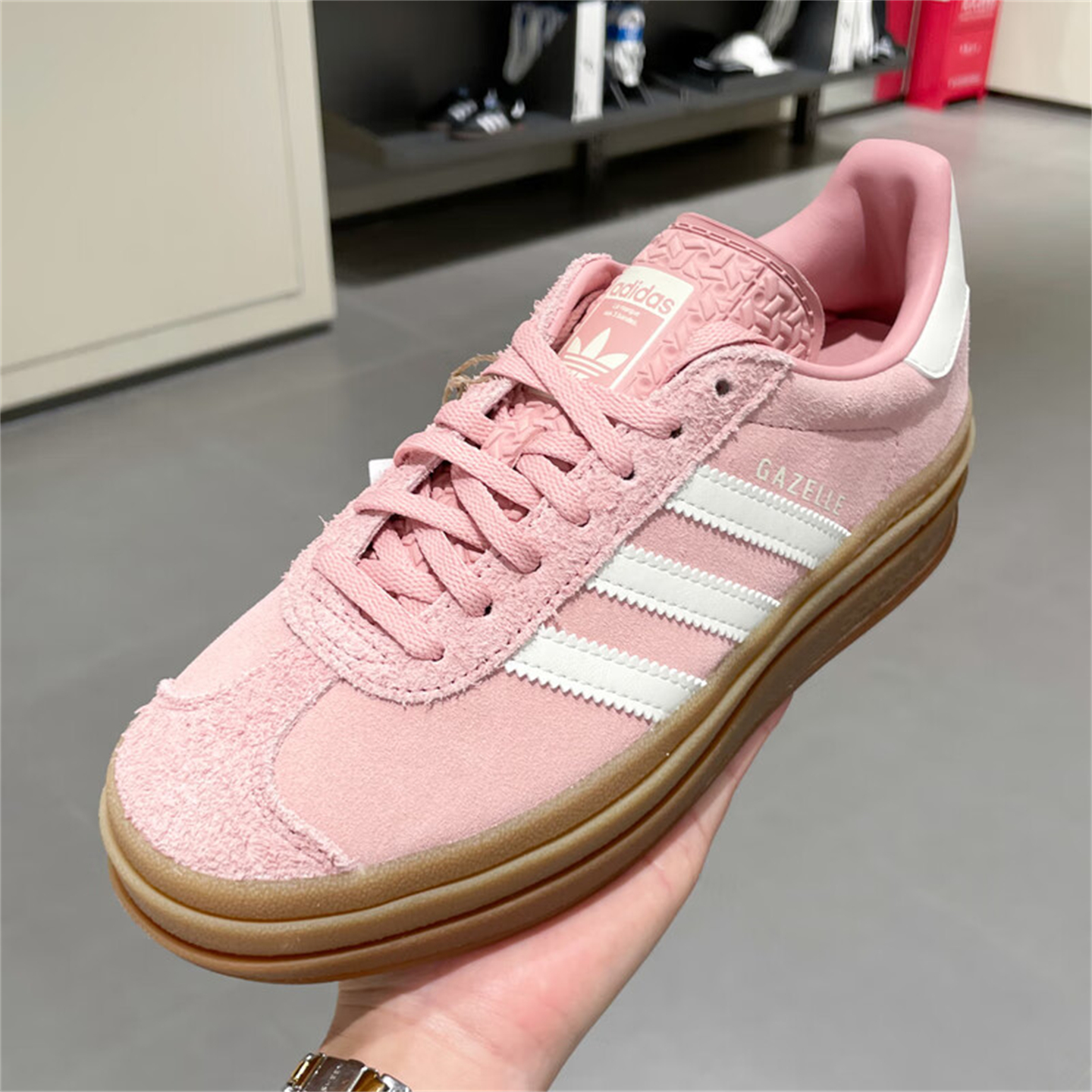 阿迪达斯adidas女鞋25秋款厚底运动板鞋 JS3903 JS3976 JS3974