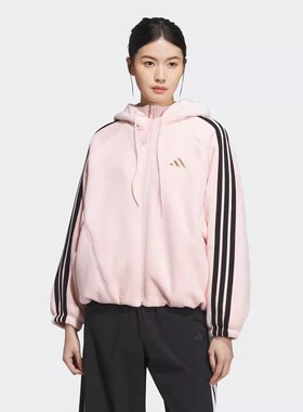 阿迪达斯女子S VL WARM JKT运动健身夹克外套KB7605 KB7606