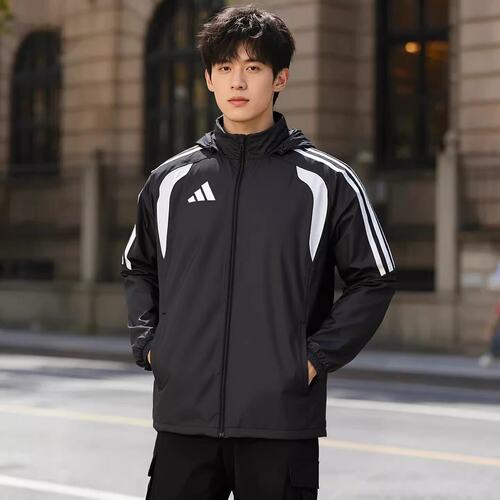 阿迪达斯男子 TIRO26L运动休闲健身梭织夹克外套JY9733 JY9734