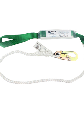 霍尼韦尔 EN355/GB24543 工地户外建筑2米缓冲减震系绳 缓冲系带