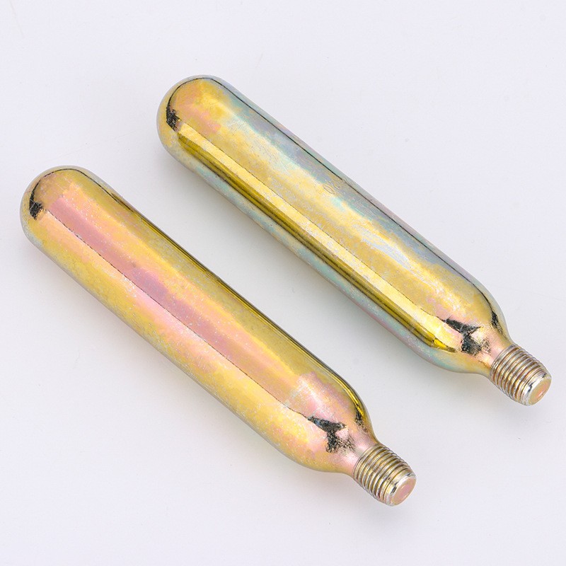 33gCO2小气瓶户外运动便携围脖自动充气式救生衣美容仪小钢瓶