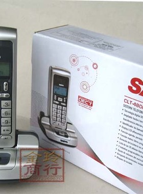 三洋品质 DECT数字无绳电话机 来显/免提/背光/三方通话