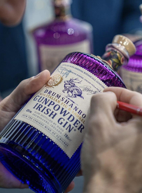 烷美邂逅 Gunpowder Irish Gin 鹿角兔•火耀金酒（万赞联名版）