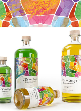 L'Ermitage Saint Valbert 埃尔米塔奇圣瓦尔伯特绿黄利口酒700ml