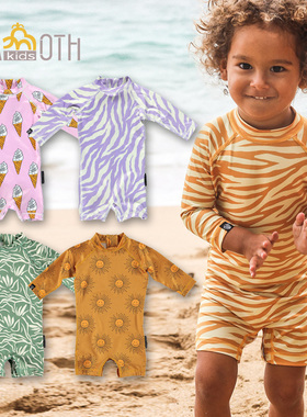 荷兰beach bandits UPF50+ 儿童 防晒衣 连体泳衣 沙滩衣 2岁儿童