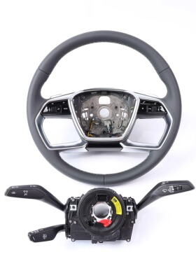 原厂正品 奥迪A6LA7A8LEtron升级改装原厂方向盘加热系统无损替换