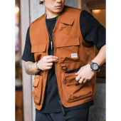 上弹工装 坎肩外套 多口袋机能马甲夏户外山系轻防水战术背心无袖