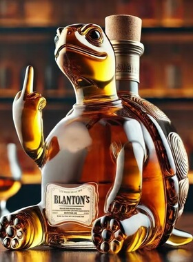 独立站新款动物威士忌酒瓶Animal Whiskey Bottle威士忌跨境摆件