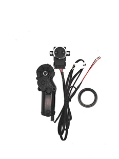 汽车座椅手动改电动靠背调节不带记忆靠背五棱电机+开关线束一套