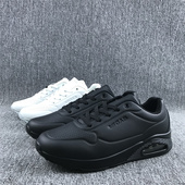 外贸皮面多色款 百搭舒适缓震跑鞋 复古气垫运动鞋 男女士休闲小白鞋