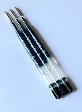 Schneider施耐德欧标G2按动式签字走珠笔芯0.4mmGelion39Gelion＋