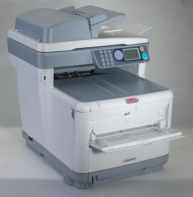 OKI C3530MFP 拆机配件耗材 300克厚纸彩色多功能一体机