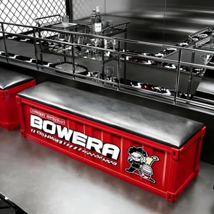 古鐡坊工业风换鞋凳长条凳储物休息凳网红等候椅健身房鞋店试鞋凳