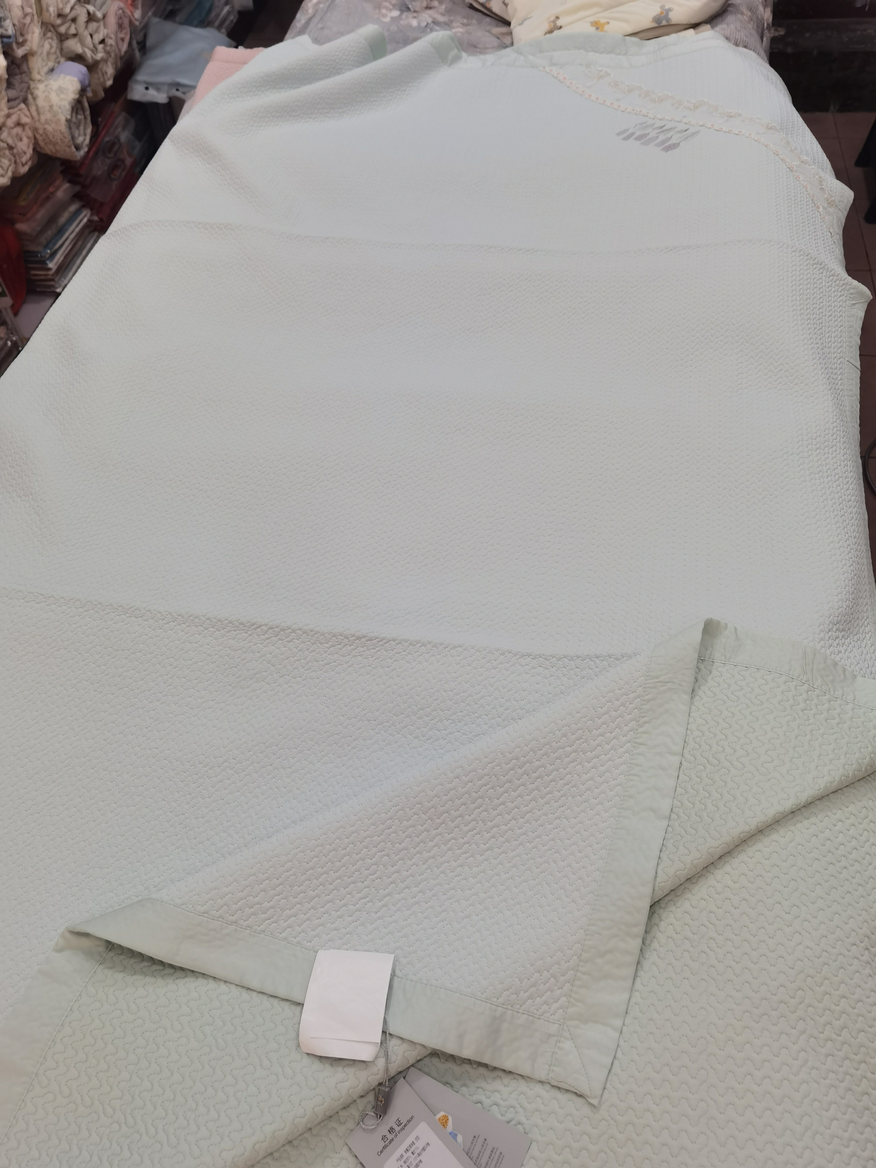 佳迪锦氨四季床盖双面2米×2.2米佳迪锦纶85氨纶15一面天丝一面席