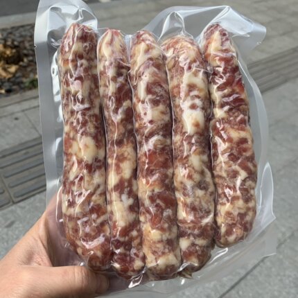 临安无淀粉香肠咸味农家正宗土特产纯手工风干肠腊味腊肉自制腊肠