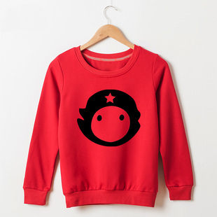 好玩女童卫衣女切格瓦拉衣服童装长袖古巴英雄领袖衣服2020春秋装