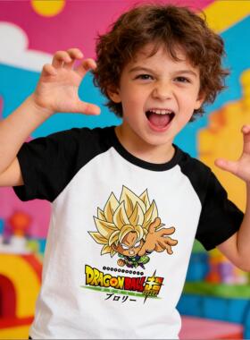 传说超级赛亚人不会撞衫的日系夏龙珠超童装大个子布罗利t恤衣服