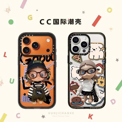 嘎子姐zsiga潮牌适用iphone17手机壳16promax苹果15pro透明MagSafe磁吸14plus甜酷少女13日韩Air网红12