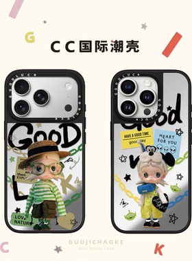 多巴胺原田治嘎姐穿搭适用iphone17手机壳16promax苹果15pro磁吸MagSafe镜面14plus甜酷少女13潮牌12日韩时尚
