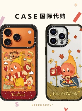 围巾爱心星星人适用iphone17手机壳16promax苹果15pro透明MagSafe磁吸14plus保护套Air卡通13可爱12情侣