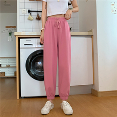 Real shot of Minnie's thick legged sports pants