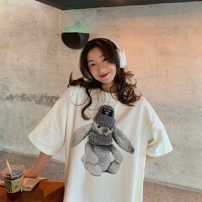 Real price cotton new style short sleeve T-shirt for women