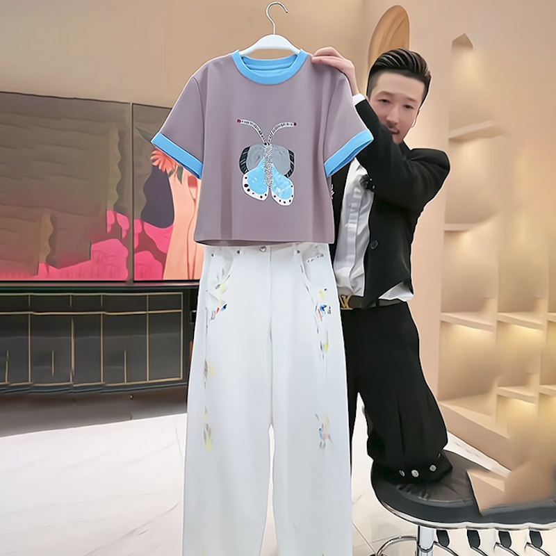2026新款夏季印花运动套装女