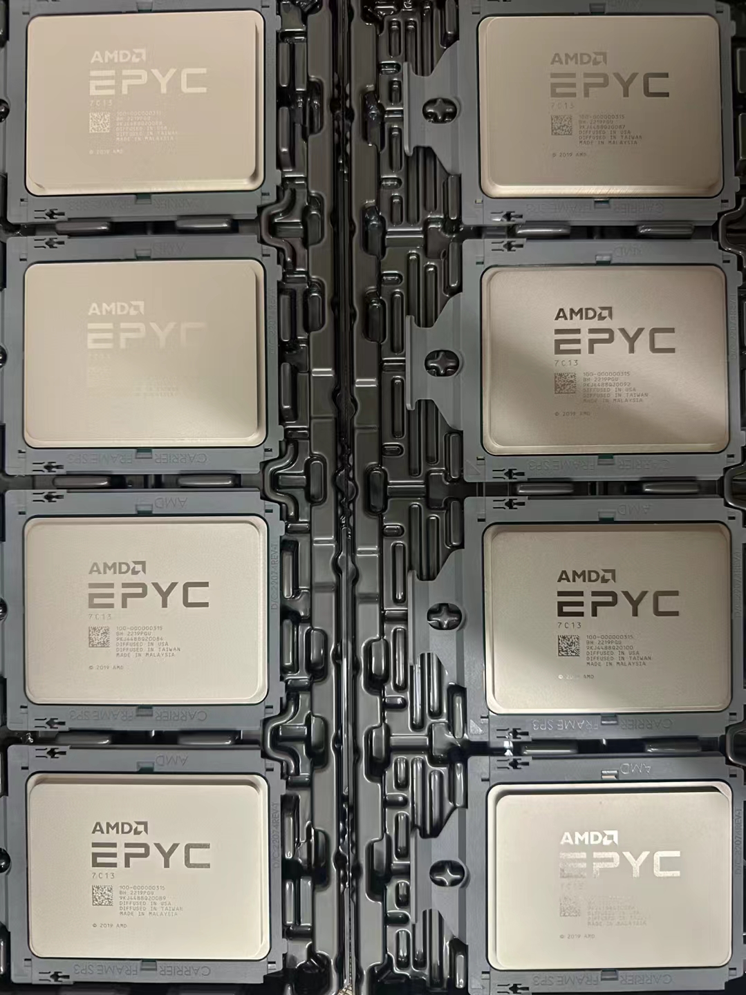 AMD EPYC 7C13 7B13 7J13 全新正式版 AMD 服务器CPU