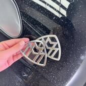 适用于21 S680发光侧标壳子盖子车标贴 S580 24款 奔驰迈巴赫S480