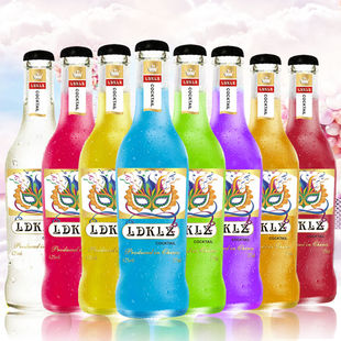 包邮 混合装 白兰地预调鸡尾酒低度女士水果味酒275ml微醺甜酒